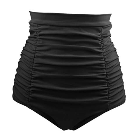 high waisted tummy control bikini